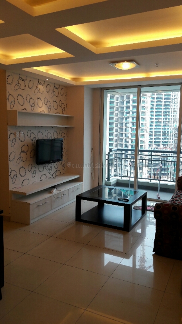 Central Park 2+1bed 82.5m2 furnish lengkap nyaman bersih, Central Park, Jakarta Barat