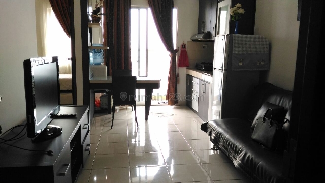 Apartemen MEDIT 2 tipe 2 Kamar, full furnish interior, view ke CP Mall, SIAP HUNI, Central Park, Jakarta Barat