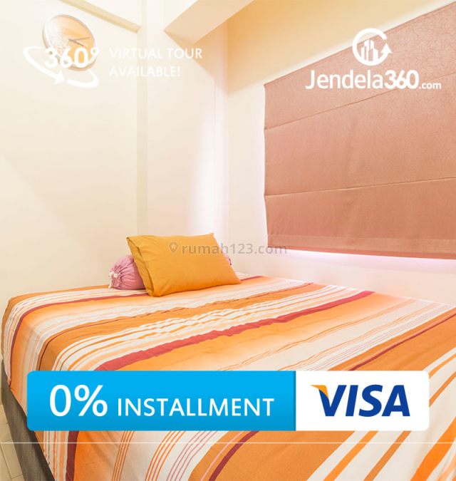 Puri Park View Apartment 2BR Furnished (bisa Nyicil 12x), Meruya, Jakarta Barat
