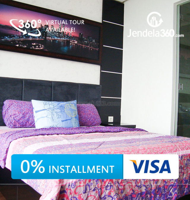 The Mansion Kemang type 1BR City View (bisa Dicicil 12x), Bangka, Jakarta Selatan