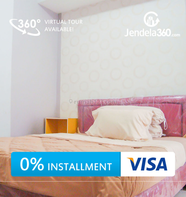 Season City Apartment 2BR city view (bisa cicilan 12x), Jembatan Besi, Jakarta Barat