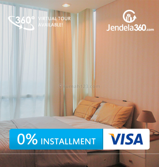 Kemang Village Apartment 2BR City View (bisa cicilan 12x), Bangka, Jakarta Selatan