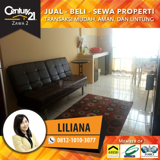 Apartemen Mediterania Garden2 Residences Type 2Br Semi Furnished Bersih, Grogol, Jakarta Barat
