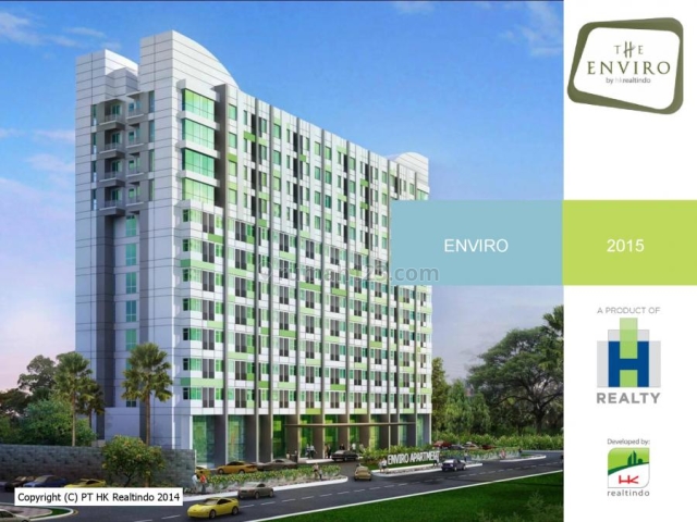 apartemen enviro cikarang 1 BR full furnished, Cikarang, Bekasi