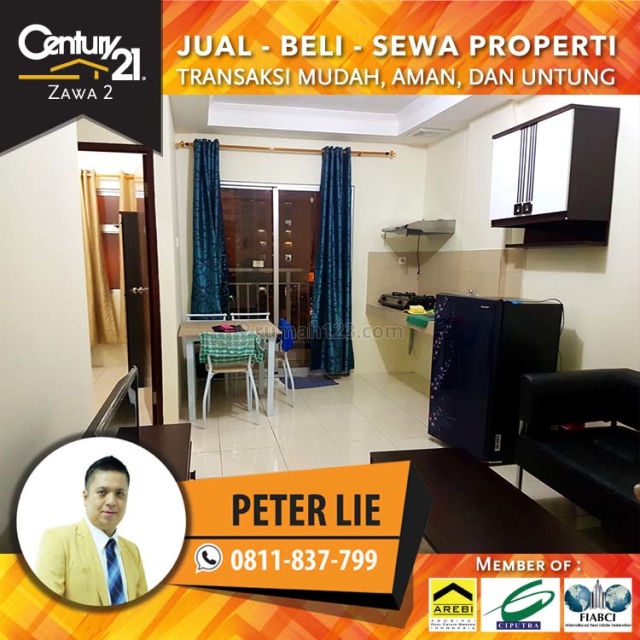 Apartment Mediterania Garden2, Type 2Bedroom Fully Furnish Unit Bagus & Murah, Tanjung Duren, Jakarta Barat