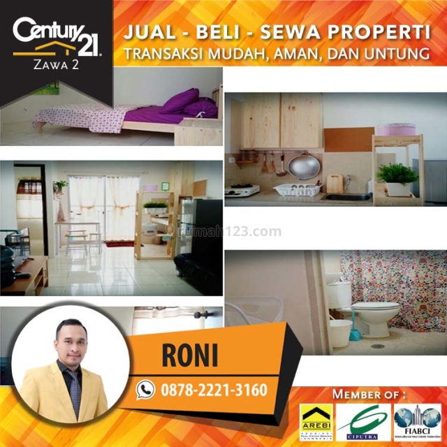 Apartemen Mediterania Garden 2 || 2Bedroom Fully Furnish Lantai Rendah View City, Tanjung Duren, Jakarta Barat