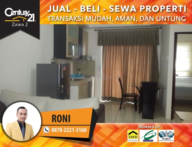 Apartemen Mediterania Garden Residence 2 || 2BR Fully Furnish Lantai Sedang View Pool, Tanjung Duren, Jakarta Barat