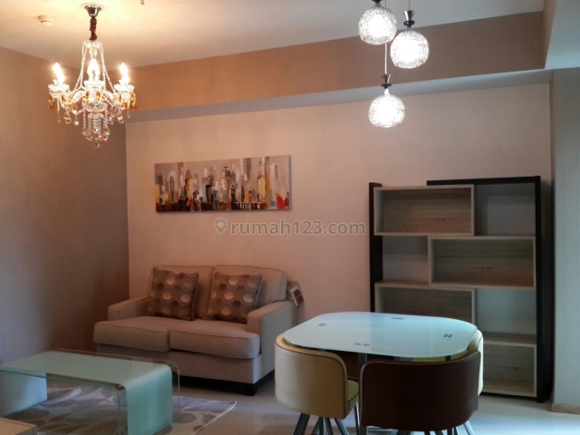 Apartemen Casagrande Tower Mirage 1 BR View Pool Full Furnished Low Floor, Tebet, Jakarta Selatan