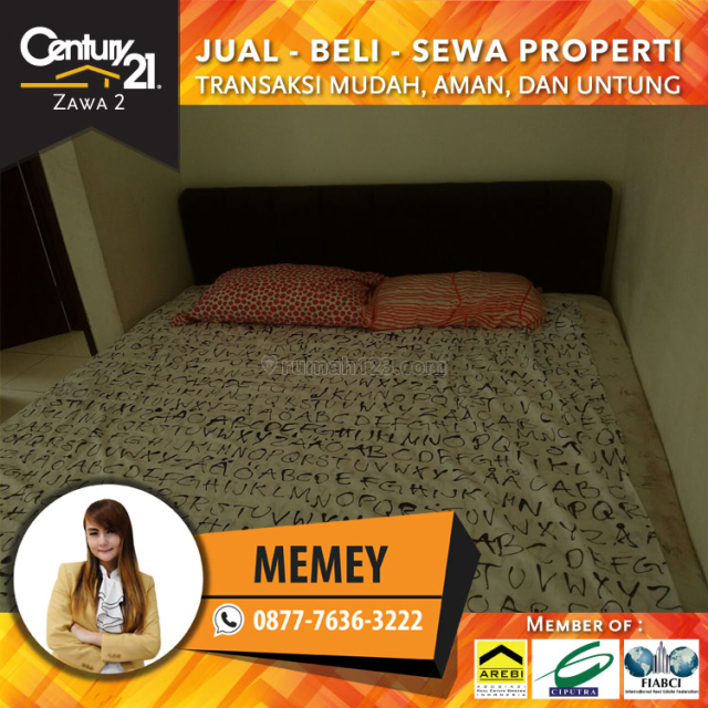 Apartemen Mediterania Garden Residence 2 -luas 42m2 View CP Harga 60 Juta / Tahun, Tanjung Duren, Jakarta Barat