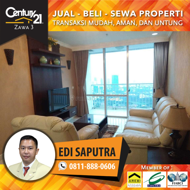Apartemen Denpasar Residence 3BR Full Furnished Middle Floor, Setiabudi, Jakarta Selatan