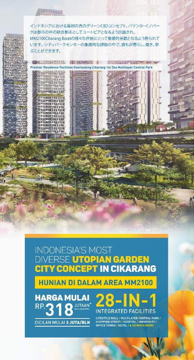 APARTMENT VASANTA INNOPARK DI CBD Pertama Jababeka Cikarang, Cikarang, Bekasi