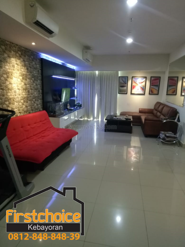 Apartemen Sherwood Fully Furnished 3 Bedrooms, Kelapa Gading, Jakarta Utara