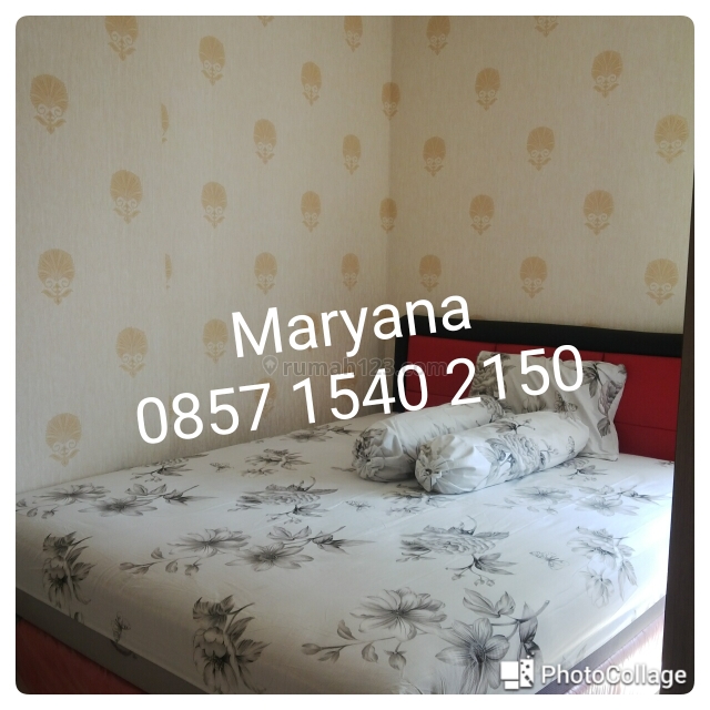 Apartemen Medit 2 di Tj Duren 1 BR Furnish & Renov siap huni Tahunan, Tanjung Duren, Jakarta Barat