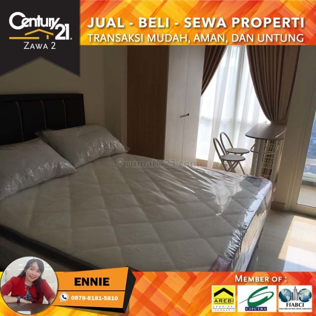Apartemen Menteng Park Type Studio Full Furnished High Floor Tower Diamond, Cikini, Jakarta Pusat