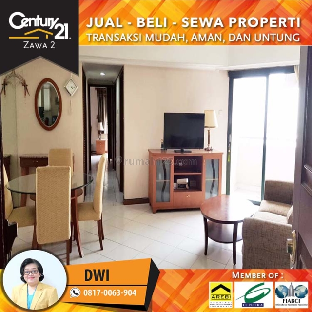 Apartemen Sudirman Tower Condominium (Aryaduta Semanggi) 3BR Fully Furnish View City, Karet, Jakarta Selatan