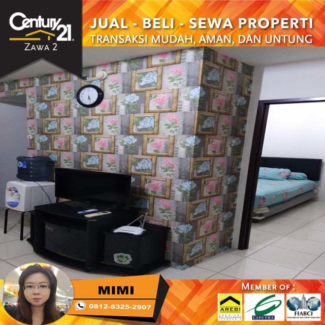 Apartemen Medit 2 Tj. Duren 2BR Full Furnish Bagus dan Nyaman View City, Tanjung Duren, Jakarta Barat