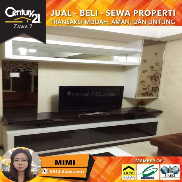 Apartemen Royal Mediterania Garden 2BR Full Furnish Bagus Lantai Rendah View Pool, Tanjung Duren, Jakarta Barat