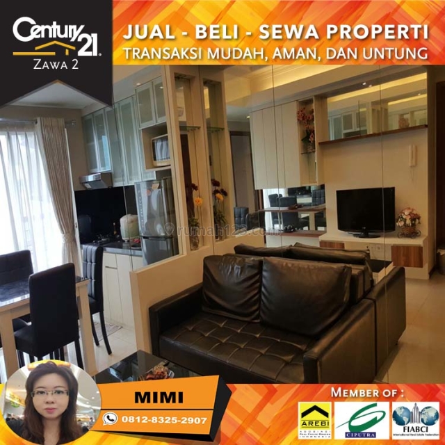Apartemen Royal Mediterania Garden 2BR Full Furnished Lantai Tengah Tower Lavender, Tanjung Duren, Jakarta Barat