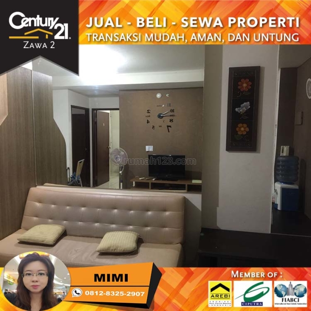 Apartemen Mediterania Garden 2BR Fully Furnish Lantai Rendah Tower Kenanga, Tanjung Duren, Jakarta Barat