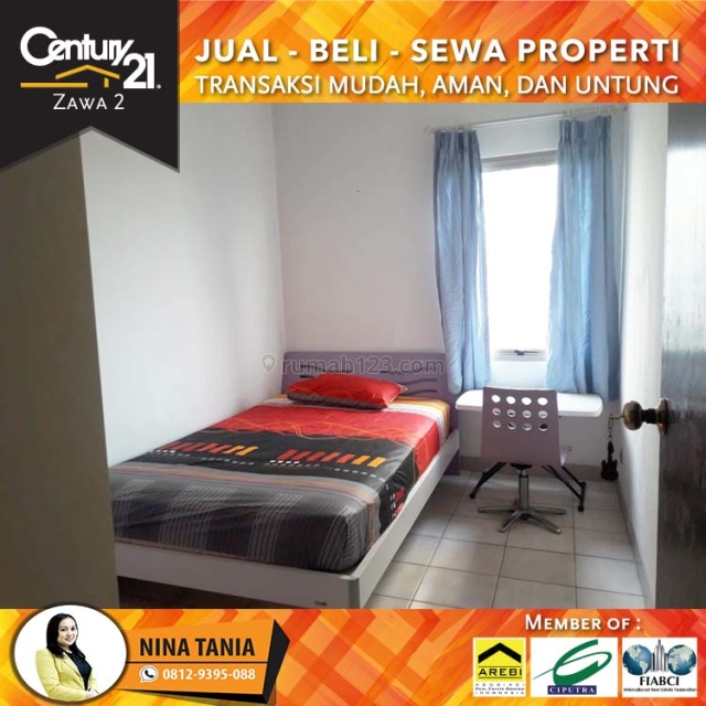 Apartemen Mediterania Garden 1, 3BR Full Furnish Lantai Rendah Unit Bagus, Tanjung Duren, Jakarta Barat