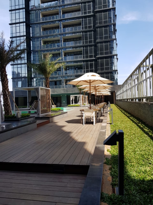 Brand New Apartment District 8 @ Senopati – 153 m2 2 BR with Service Area, Spacious Balcony & Private Lift – Semi Furnished, SCBD, Jakarta Selatan
