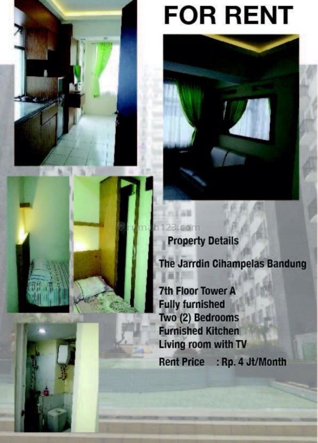 apartement jardin cihampelas, Cihampelas, Bandung