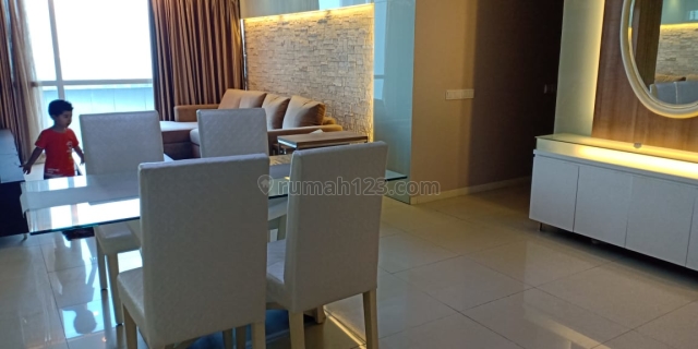 Apartemen Kemang Village 2+1 BR Empire Tower Middle Floor Furnished, Kemang, Jakarta Selatan