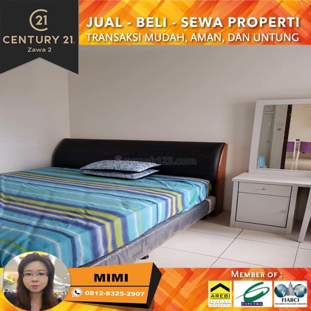 Apartemen Mediterania garden 2, 2BR Full Furnish Low Floor Tower Flamboyan, Tanjung Duren, Jakarta Barat