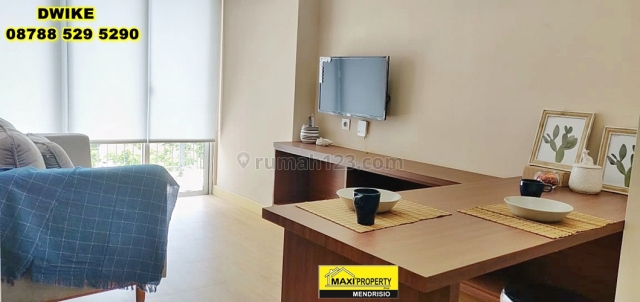 Apartemen CASA DE PARCO BSD 1 BR, FULL FURNISH, BAGUS Sekali!!, BSD, Tangerang