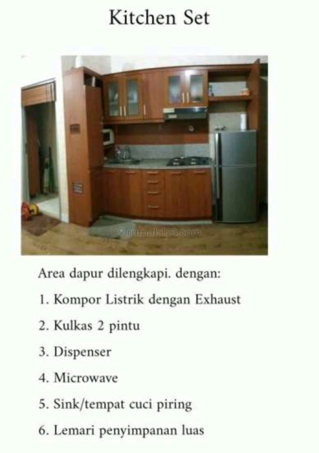 Apartemen Taman Rasuna 2 BR Furnished Bagus, Kuningan, Jakarta Selatan