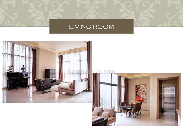 Apartemen Senopati Suite 2BR+1 Full Furnished Middle Floor, Senopati, Jakarta Selatan