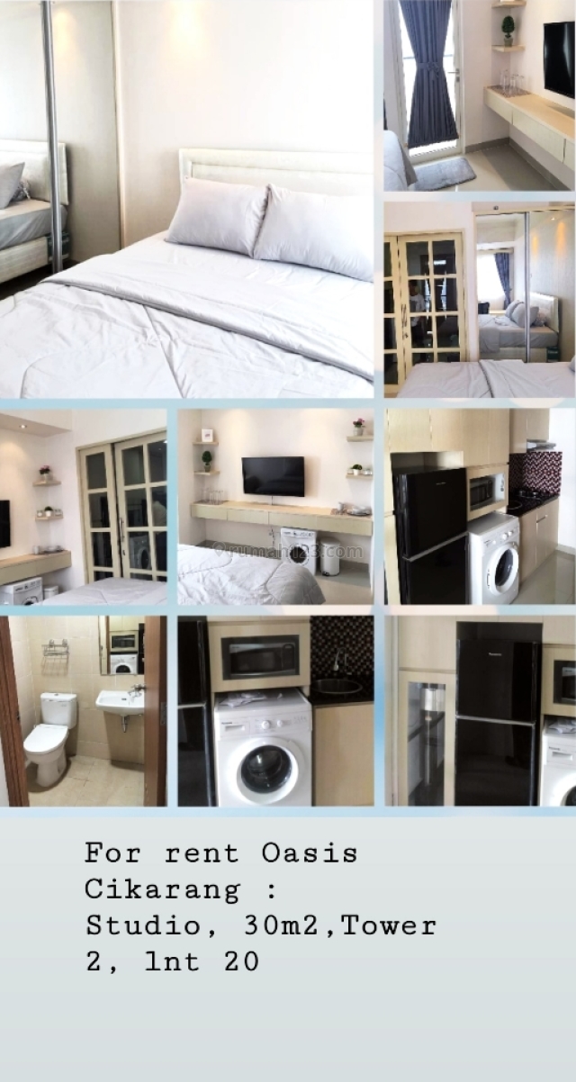 Oasis studio siap huni, Cikarang, Bekasi