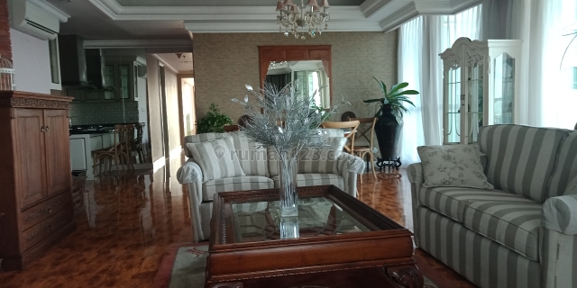Apartemen Kemang Village Tower Infinity 3BR Fully Furnished view Bagus dengan Private Lift, Kemang, Jakarta Selatan