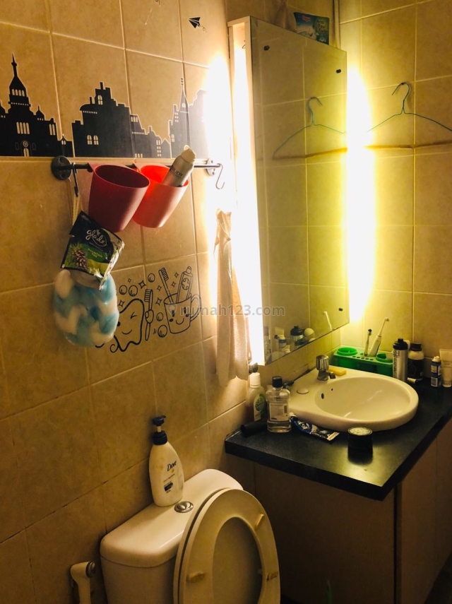 Apt. Mediterania Garden 2 Tjg Duren tipe 2 Kamar Fully Furnish Parkit Mewah Siap Huni, Central Park, Jakarta Barat