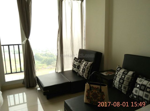 02 BEDROOM APARTMENT BARU SEMI FURNISHED DI PUSAT BSD HANYA 900 JUTA SAJA, BSD City, Tangerang