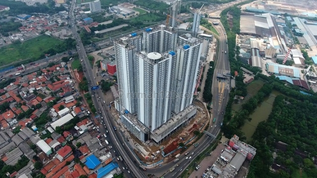 Apartemen murah dengan Fasilitas Lengkap dekat pintu Gerbang Tol Cikarang Barat, Cikarang Selatan, Bekasi