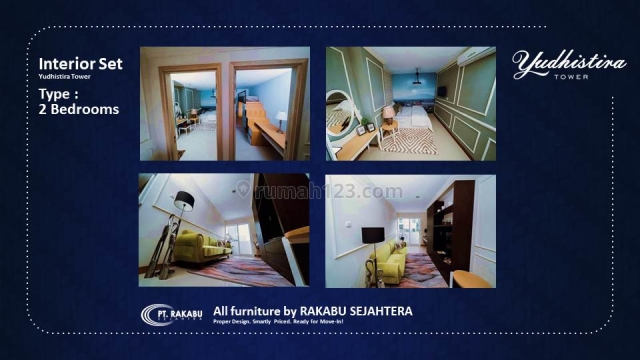 2 Bedroom 69m2 Istimewa dan Terbatas! Apartemen Mataram City Jogja, Ngaglik, Sleman