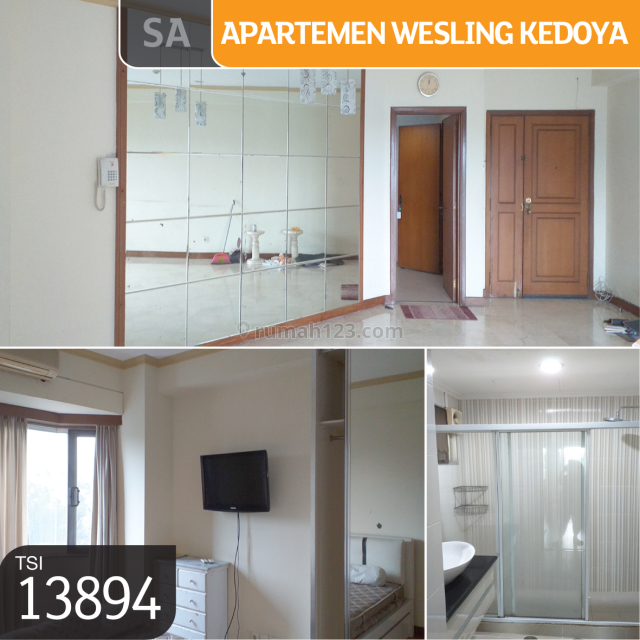 Apartemen Wesling Kedoya, Jakarta Barat, 122 m², Lt 23, SHM, Kedoya, Jakarta Barat