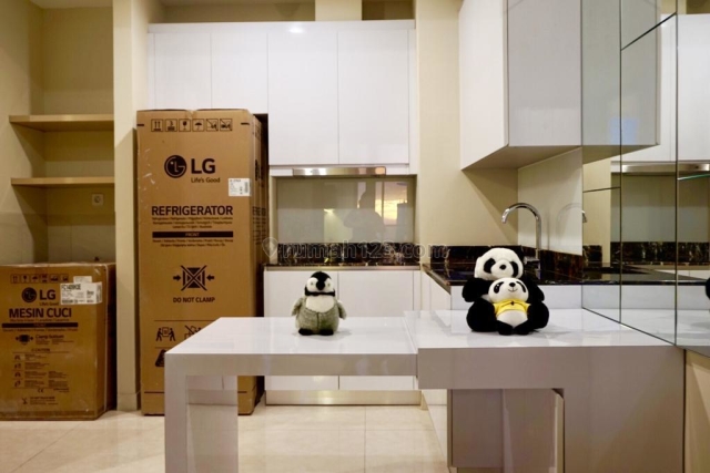 Condo Taman Anggrek Residence 1 Kamar (50M), Furnished Siap Huni, Tanjung Duren, Jakarta Barat