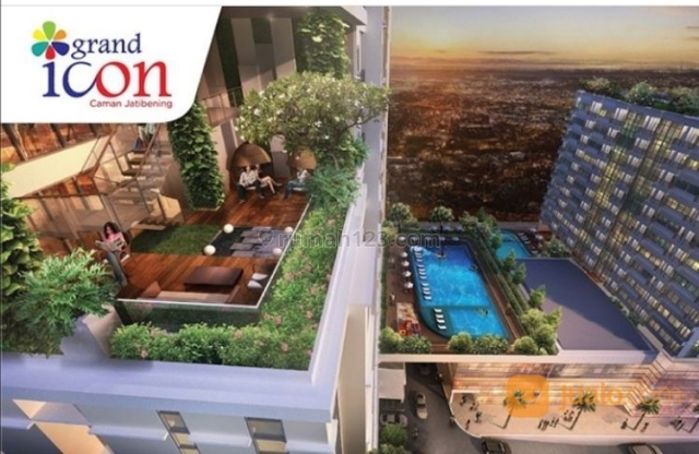 APARTEMEN SANGAT MURAH, 365 JUTAAN, GRAND ICON CAMAN,,CAMAN, KALIMALANG, JAKARTA TIMUR, ADA 2 UNIT BERSEBELAHAN BISA NEGO HRG, SANGAT MURAH., Jatibening, Bekasi