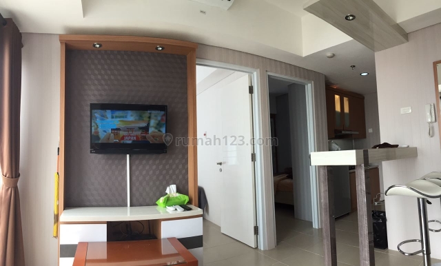 Apartemen Bintaro Plaza Residence Tower Altiz 2BR Furnished Low Floor View Pool, Bintaro, Tangerang
