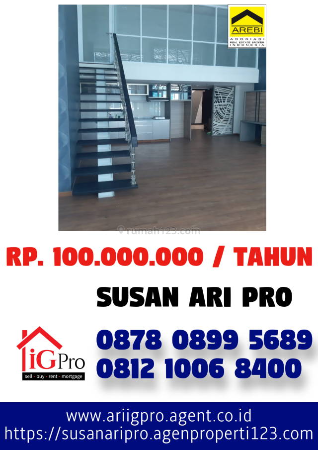 Apartemen Brooklyn SOHO Di Alam Sutera, Dekat Gading Serpong, Alam Sutera, Tangerang