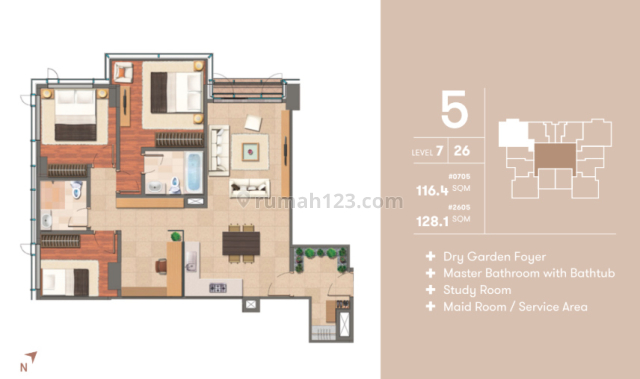 AKR GALERY WEST RESIDENCES & AKR OFFICE TOWER, Kebon Jeruk, Jakarta Barat