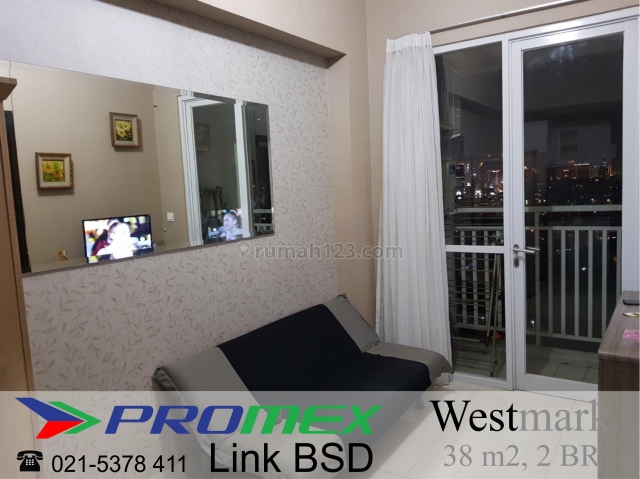 Apartemen Westmark Taman Anggrek Jakarta Barat – 2 Bedroom Furnished View Bagus Harga Terbaik, Tanjung Duren, Jakarta Barat