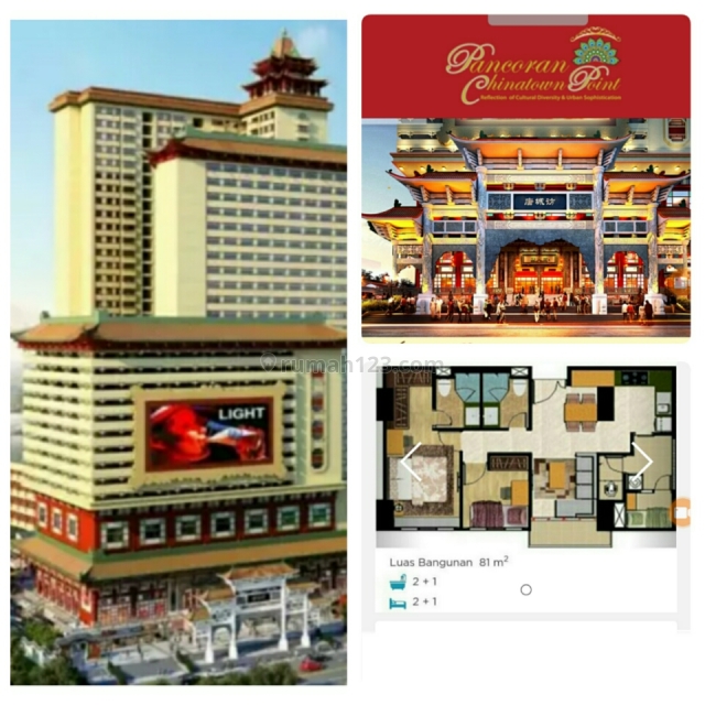 Apartement Lucky Tower Residence @ Chinatown, jakarta barat., Tamansari, Jakarta Barat