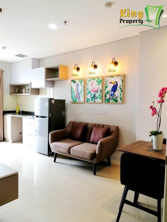 Brand New! 2BR FF Baru Interior, Bagus,Madison Park, Central Park, Grogol, Jakarta Barat