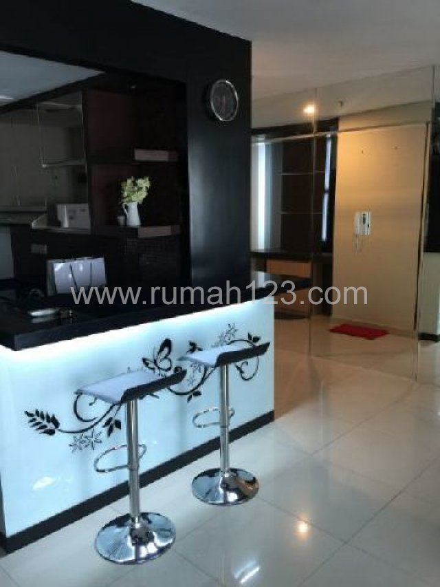 Central Park 2+1 93m2 Furnish View Selatan Harga Ok, Central Park, Jakarta Barat