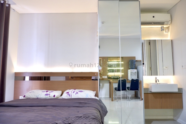 Apartemen Paddington Sebelah Binus University tipe Studio Fully Furnished Cocok untuk Mahasiswa / Professional, Alam Sutera, Tangerang
