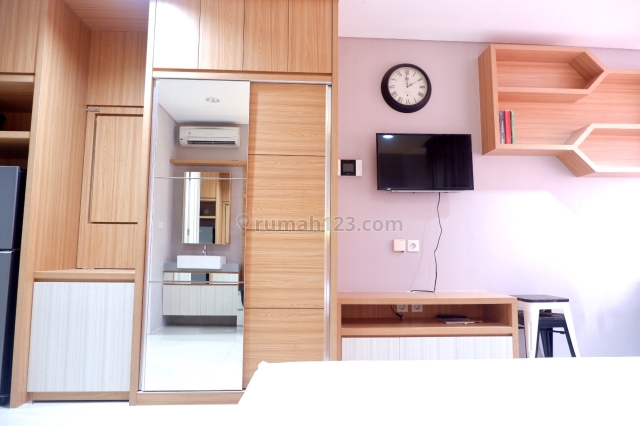 Cuma 100 ribuan Perhari ! Cocok untuk Mahasiswa ! Apartemen di Kawasan Pendidikan Sebelah Binus University tipe Studio Fully Furnished Paddington Apartment Alam Sutera, Alam Sutera, Tangerang