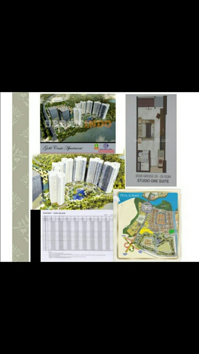 apartemen goal coast pik, Pantai Indah Kapuk, Jakarta Utara